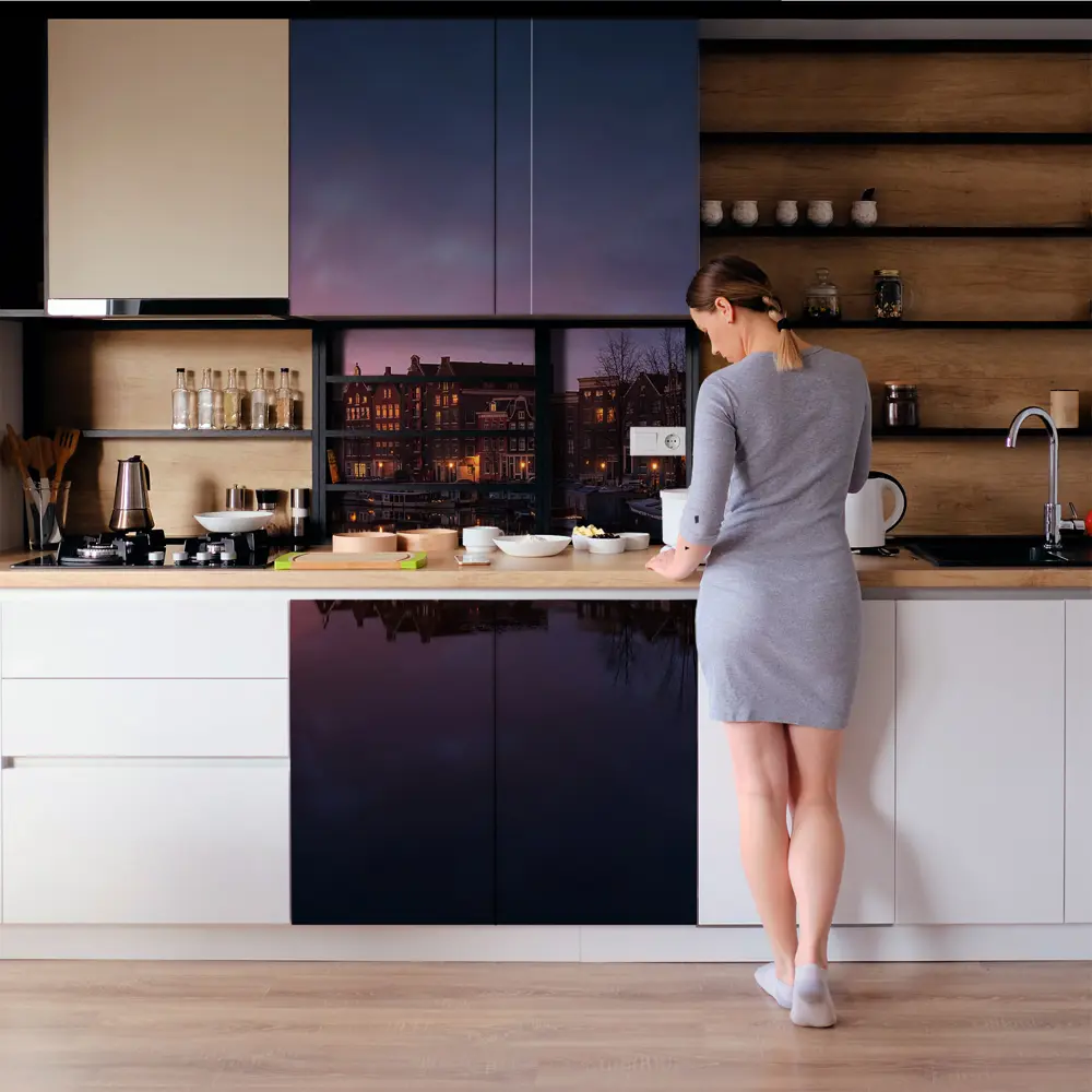 Фото 4 Пленка самоклеящаяся универсальная Wallfix W496 0.95x2.2 м, цвет коричневый, синий, фиолетовый Фото 4 Пленка самоклеящаяся универсальная Wallfix W496 0.95x2.2 м, цвет коричневый, синий, фиолетовый