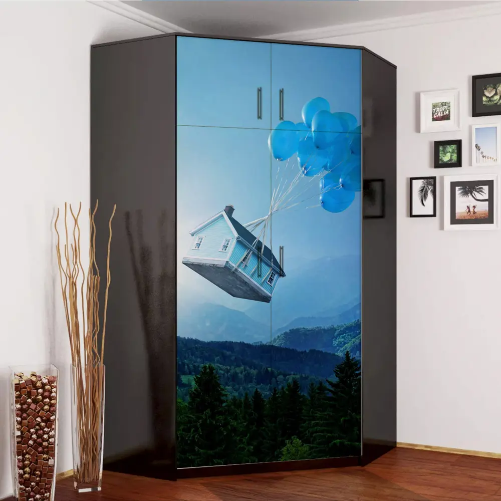 Фото 9 Пленка самоклеящаяся универсальная Wallfix W540 0.95x2.2 м, цвет голубой