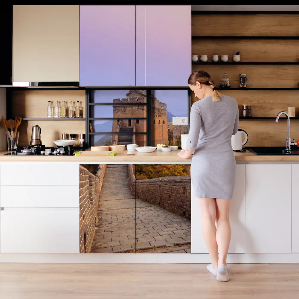 Фото 4 Пленка самоклеящаяся универсальная Wallfix W542 0.95x2.2 м, цвет серый, терракотовый, голубой Фото 4 Пленка самоклеящаяся универсальная Wallfix W542 0.95x2.2 м, цвет серый, терракотовый, голубой