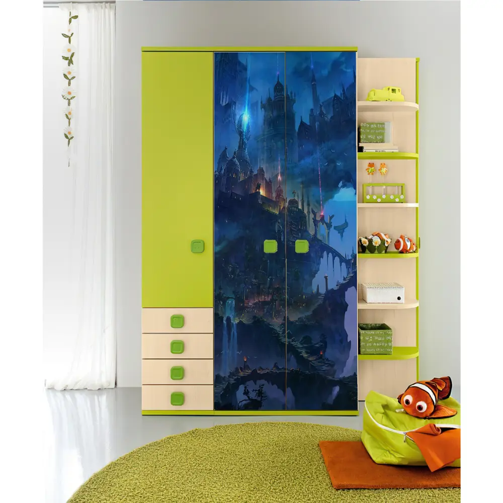 Фото 2 Пленка самоклеящаяся универсальная Wallfix W553 0.95x2.2 м, цвет синий Фото 2 Пленка самоклеящаяся универсальная Wallfix W553 0.95x2.2 м, цвет синий