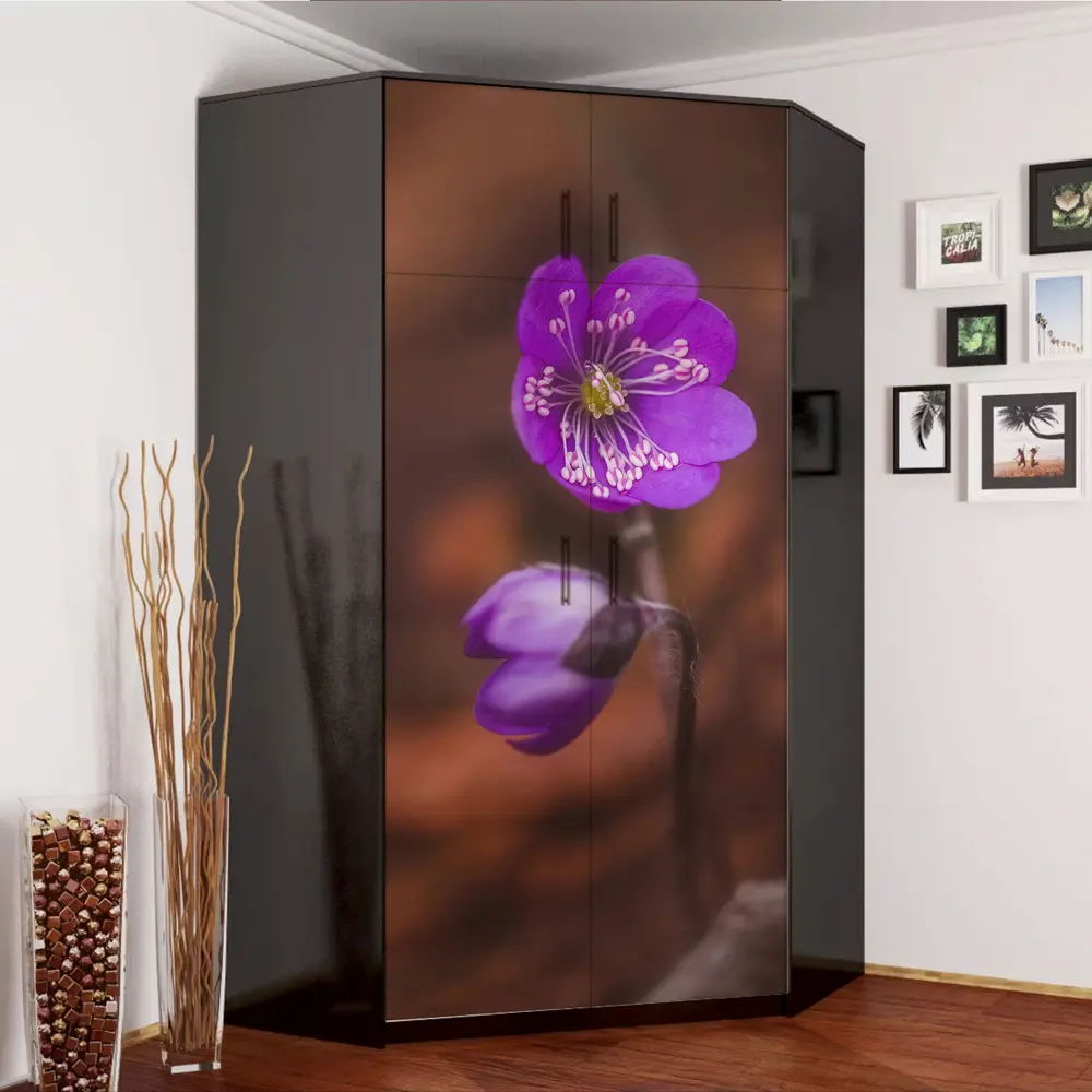 Фото 9 Пленка самоклеящаяся универсальная Wallfix W560 0.95x2.2 м, цвет коричневый, фиолетовый Фото 9 Пленка самоклеящаяся универсальная Wallfix W560 0.95x2.2 м, цвет коричневый, фиолетовый