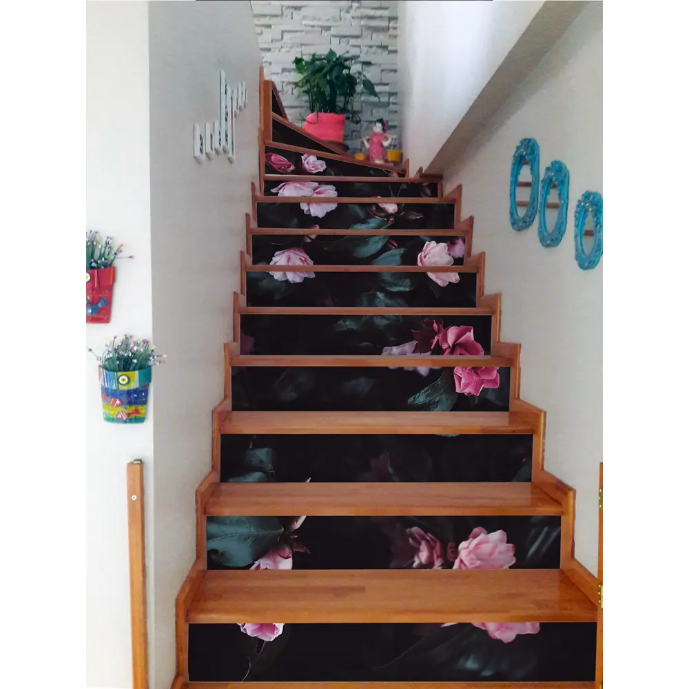 Фото 6 Пленка самоклеящаяся универсальная Wallfix W557 0.95x2.2 м, цвет темно-зеленый, светло-розовый Фото 6 Пленка самоклеящаяся универсальная Wallfix W557 0.95x2.2 м, цвет темно-зеленый, светло-розовый