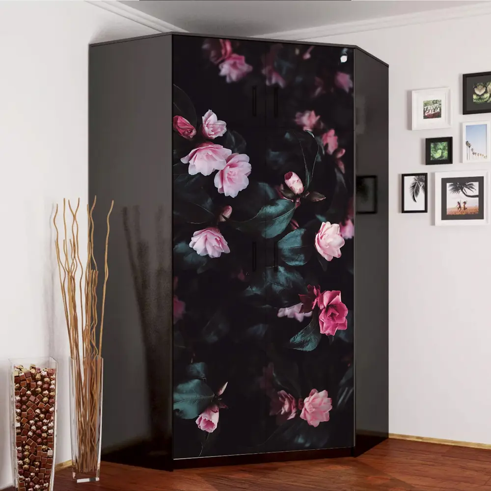 Фото 9 Пленка самоклеящаяся универсальная Wallfix W557 0.95x2.2 м, цвет темно-зеленый, светло-розовый Фото 9 Пленка самоклеящаяся универсальная Wallfix W557 0.95x2.2 м, цвет темно-зеленый, светло-розовый