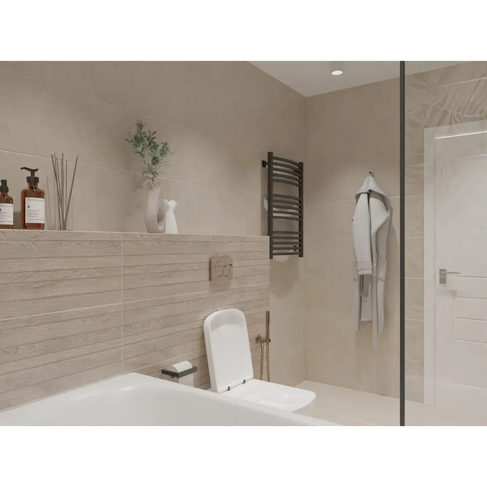 Фото 2 Керамическая плитка Azori 37 509541101 31.5x63см 1.59 м² цвет светло-коричневый, цена за упаковку Фото 2 Керамическая плитка Azori 37 509541101 31.5x63см 1.59 м² цвет светло-коричневый, цена за упаковку