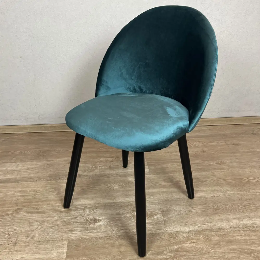 Фото 4 Стул Solarius Мокка 50x82x45 см велюр цвет зеленый/черный Фото 4 Стул Solarius Мокка 50x82x45 см велюр цвет зеленый/черный