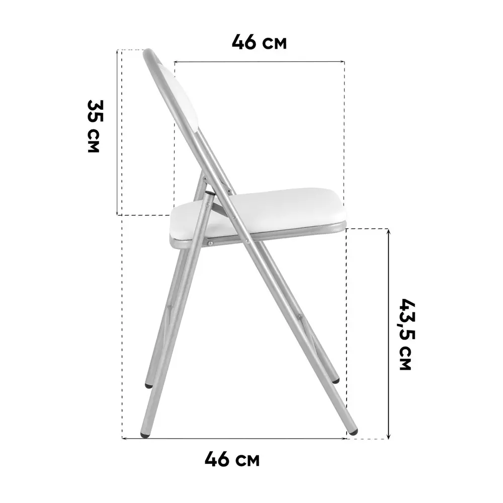 Фото 10 Кухонный стул Hagen 44x82x46 см велюр цвет белый/металлик Фото 10 Кухонный стул Hagen 44x82x46 см велюр цвет белый/металлик