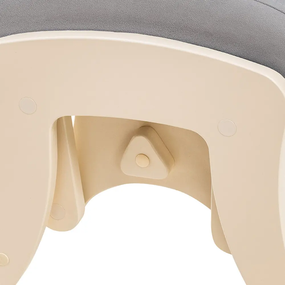 Фото 6 Пуф Leset V 51 40.8x39.2x46.6 см цвет светло-серый/бежевый