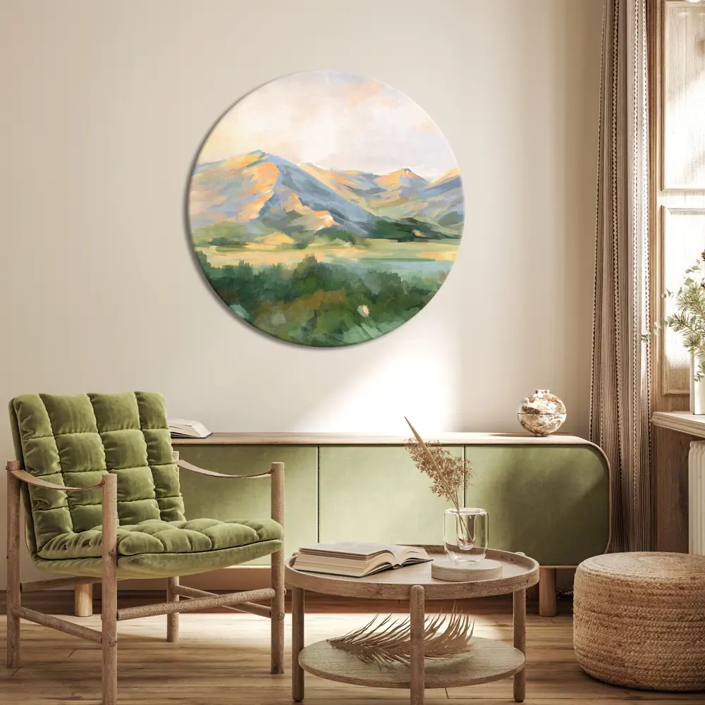 Фото 3 Картина без обрамления Grafis-art "Холмистая долина" 80x80 см Фото 3 Картина без обрамления Grafis-art "Холмистая долина" 80x80 см