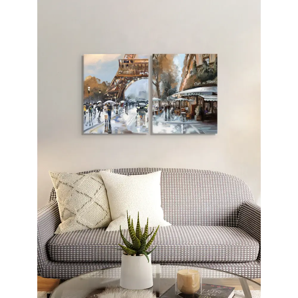 Фото 2 Картина без обрамления Postermarket "Улица Парижа" 50x40 см Фото 2 Картина без обрамления Postermarket "Улица Парижа" 50x40 см
