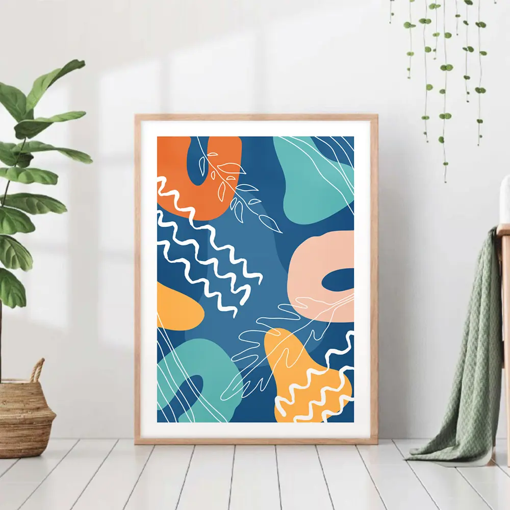 Фото Постер 28 картин "Яркий Синий" 50x40 см Фото Постер 28 картин "Яркий Синий" 50x40 см