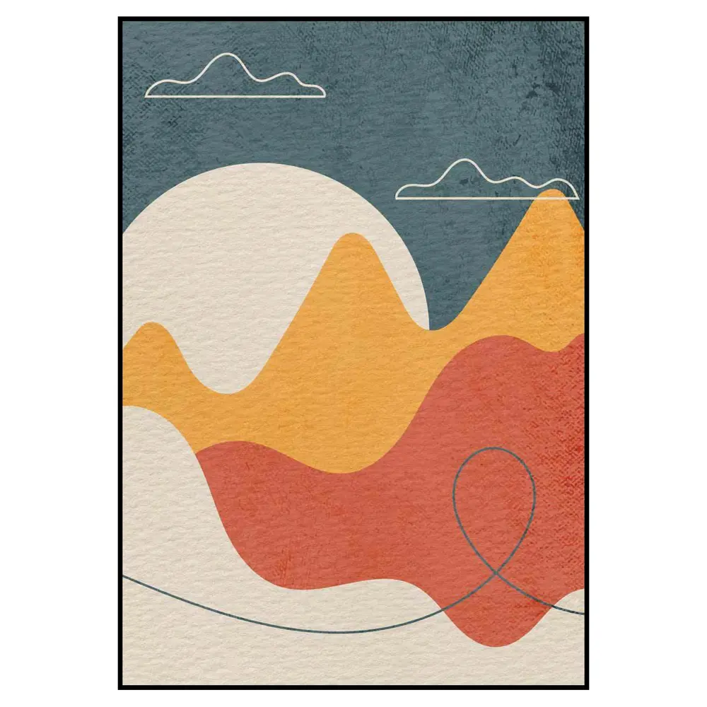 Фото 2 Постер 28 картин "Солнце за горами" 50x40 см Фото 2 Постер 28 картин "Солнце за горами" 50x40 см