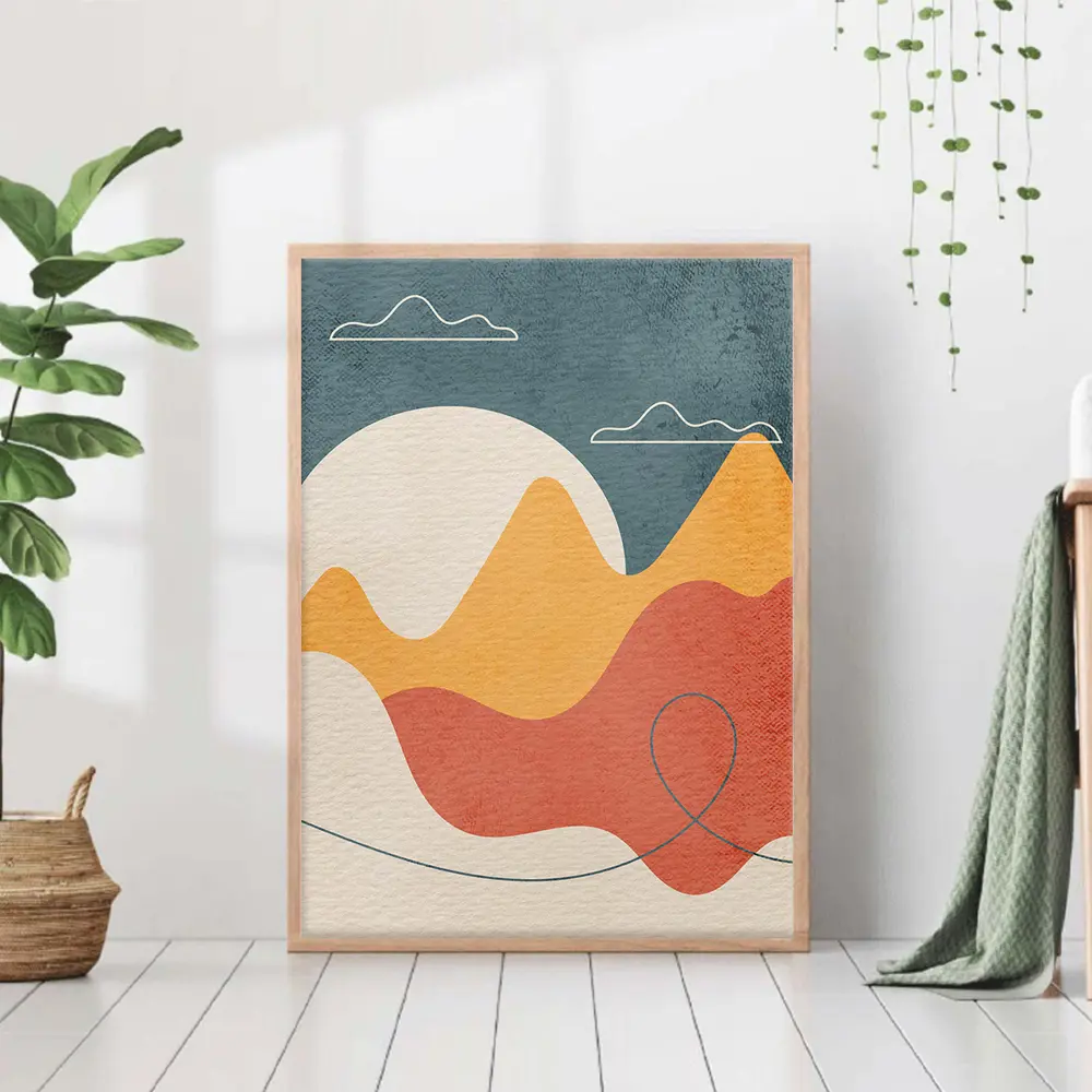 Фото Постер 28 картин "Солнце за горами" 50x40 см Фото Постер 28 картин "Солнце за горами" 50x40 см