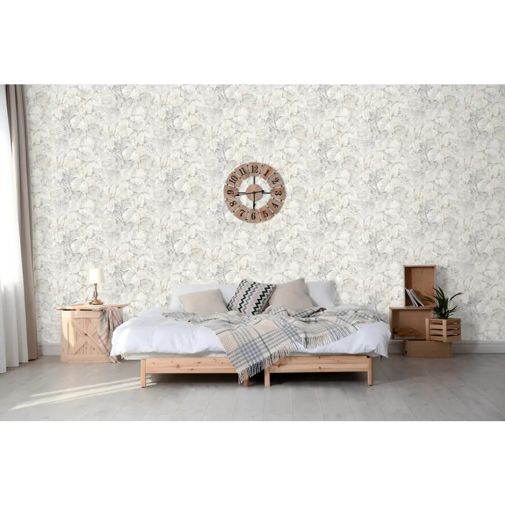 Фото 2 Обои флизелиновые Grandeco Flora 1.06 м светло-коричневые светло-розовые фиолетовые R118128 Фото 2 Обои флизелиновые Grandeco Flora 1.06 м светло-коричневые светло-розовые фиолетовые R118128