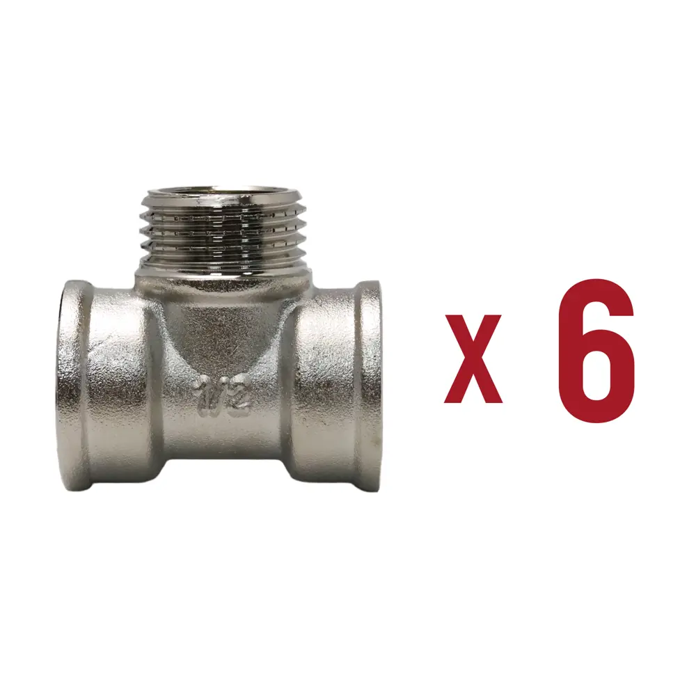 Фото Тройник Aqualink 1/2"x1/2"x1/2" ВР-НР латунь 6 шт k18427 Фото Тройник Aqualink 1/2"x1/2"x1/2" ВР-НР латунь 6 шт k18427