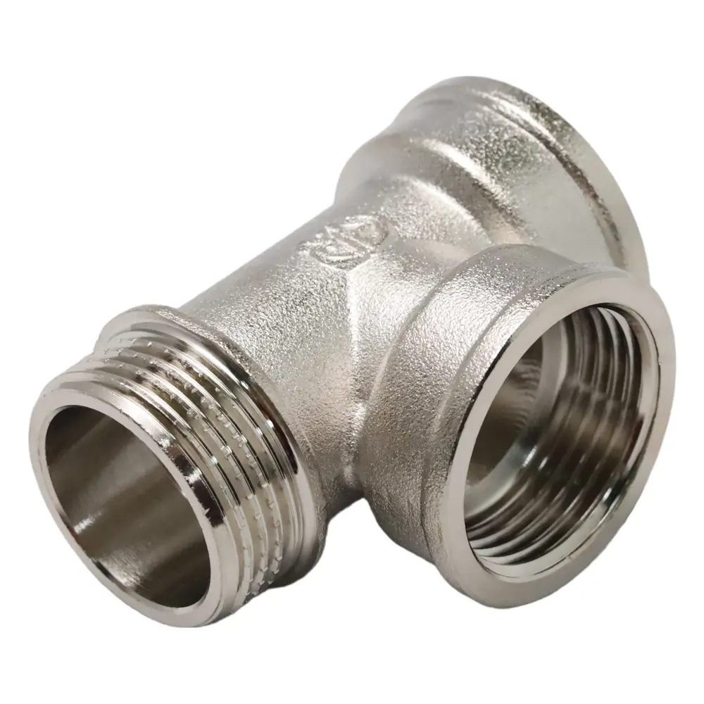 Фото 2 Тройник Aqualink 3/4"x3/4"x3/4" ВР-НР латунь 4 шт k18485 Фото 2 Тройник Aqualink 3/4"x3/4"x3/4" ВР-НР латунь 4 шт k18485