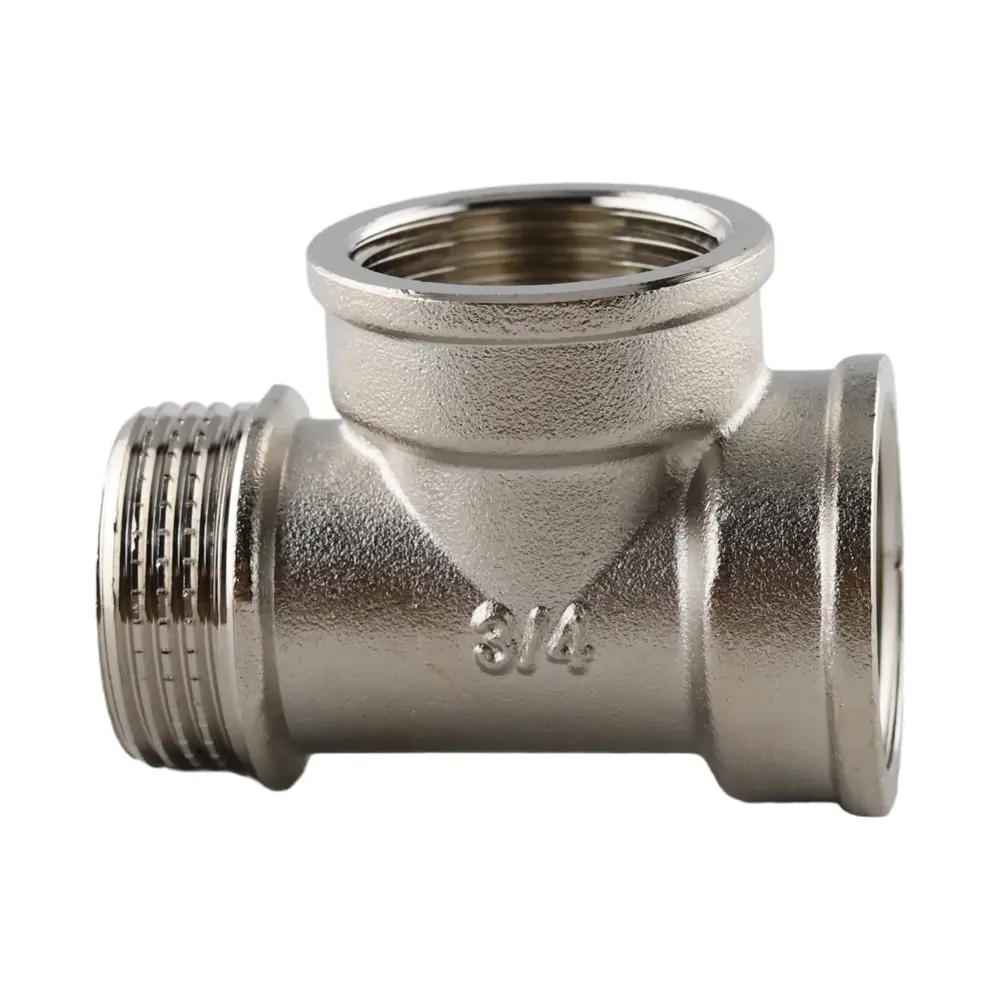 Фото 5 Тройник Aqualink 3/4"x3/4"x3/4" ВР-НР латунь 4 шт k18485 Фото 5 Тройник Aqualink 3/4"x3/4"x3/4" ВР-НР латунь 4 шт k18485