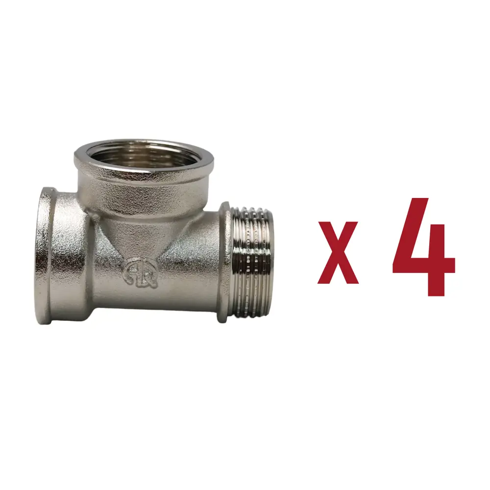 Фото Тройник Aqualink 3/4"x3/4"x3/4" ВР-НР латунь 4 шт k18485 Фото Тройник Aqualink 3/4"x3/4"x3/4" ВР-НР латунь 4 шт k18485