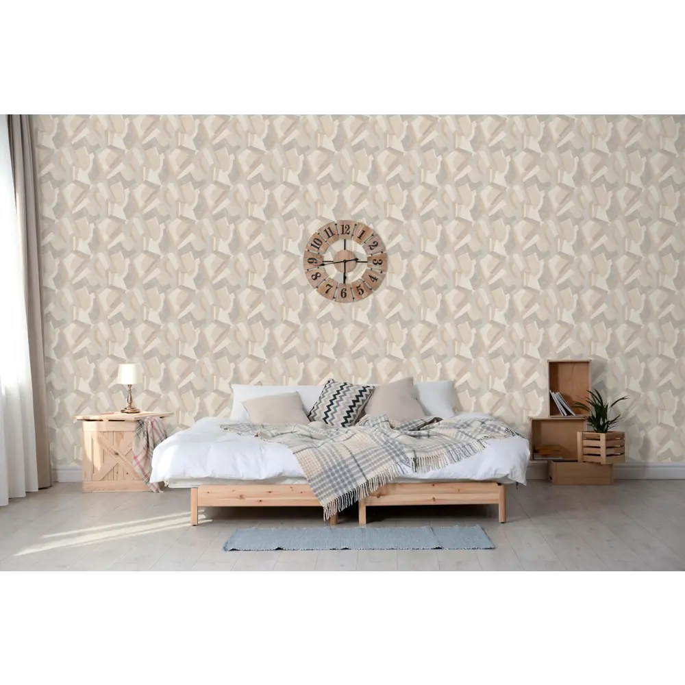 Фото 2 Обои флизелиновые Grandeco Muse 0.53 м светло-коричневые светло-серые MU 3404 Фото 2 Обои флизелиновые Grandeco Muse 0.53 м светло-коричневые светло-серые MU 3404