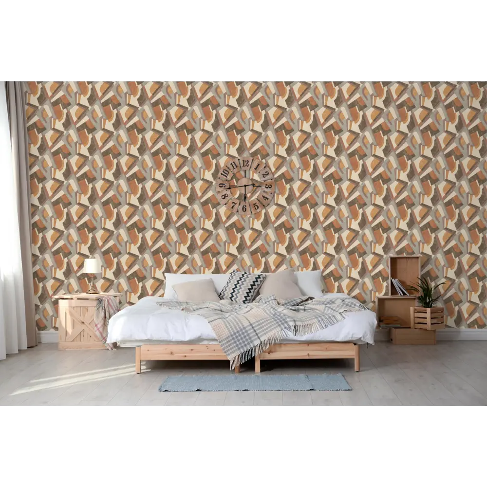 Фото 2 Обои флизелиновые Grandeco Muse 0.53 м светло-коричневые кирпичные серые MU 3405 Фото 2 Обои флизелиновые Grandeco Muse 0.53 м светло-коричневые кирпичные серые MU 3405