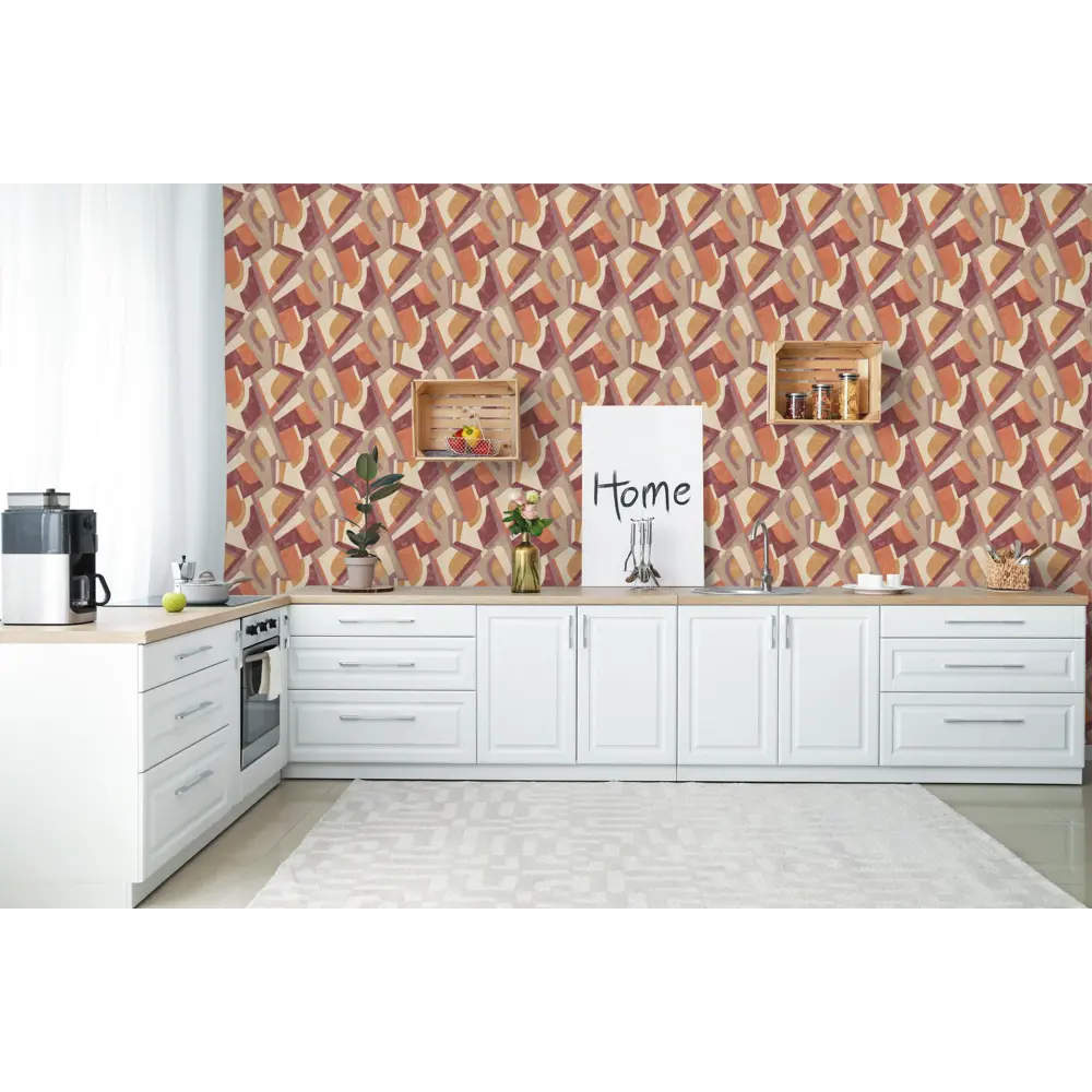 Фото 3 Обои флизелиновые Grandeco Muse 0.53 м светло-коричневые малиновые кирпичные MU 3409 Фото 3 Обои флизелиновые Grandeco Muse 0.53 м светло-коричневые малиновые кирпичные MU 3409