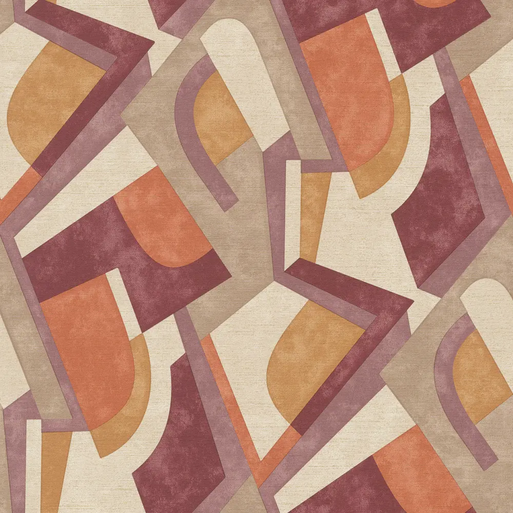 Фото 5 Обои флизелиновые Grandeco Muse 0.53 м светло-коричневые малиновые кирпичные MU 3409 Фото 5 Обои флизелиновые Grandeco Muse 0.53 м светло-коричневые малиновые кирпичные MU 3409