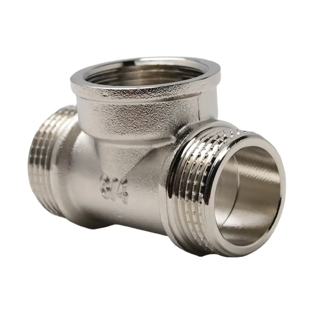 Фото 4 Тройник Aqualink 3/4"x3/4"x3/4" ВР-НР латунь 2 шт k18504 Фото 4 Тройник Aqualink 3/4"x3/4"x3/4" ВР-НР латунь 2 шт k18504