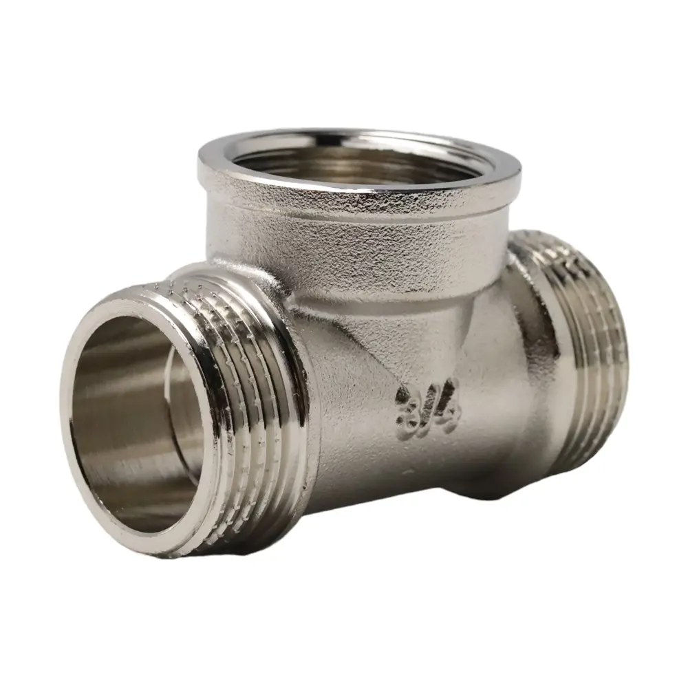 Фото 3 Тройник Aqualink 3/4"x3/4"x3/4" ВР-НР латунь 2 шт k18504 Фото 3 Тройник Aqualink 3/4"x3/4"x3/4" ВР-НР латунь 2 шт k18504