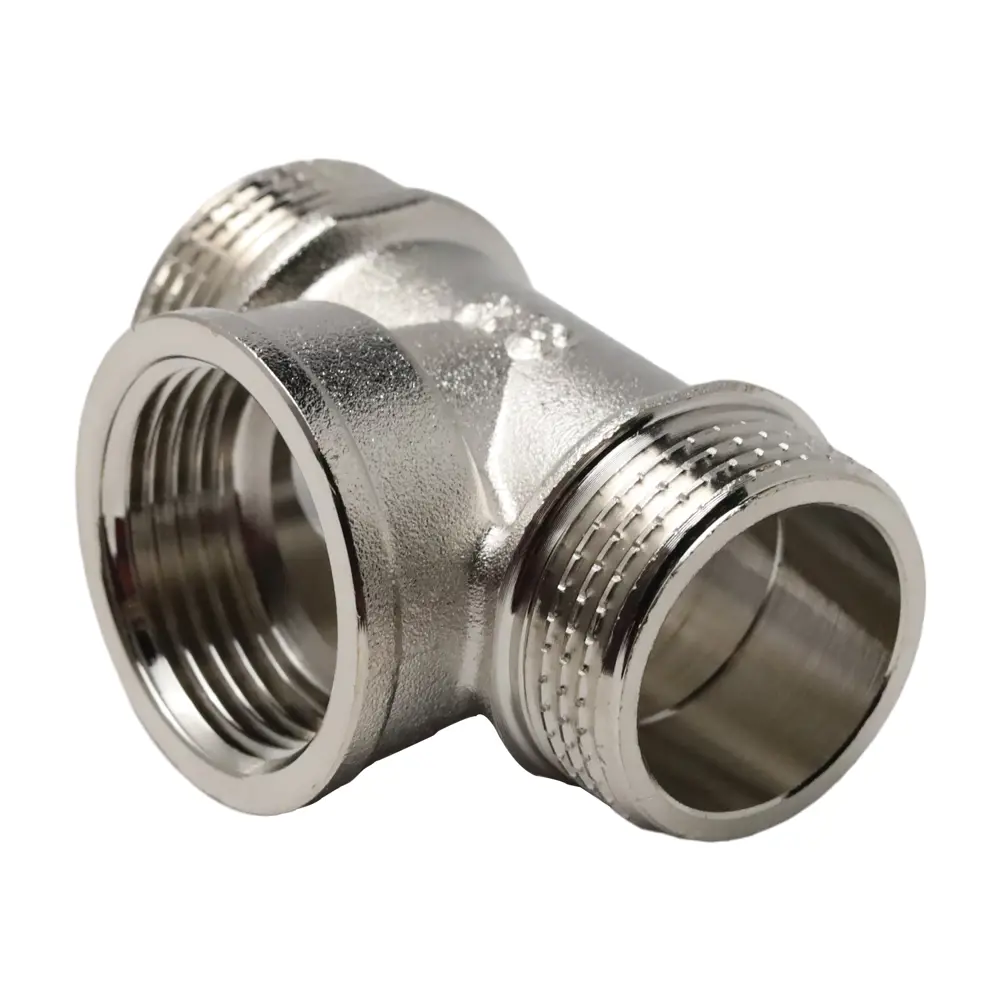 Фото 2 Тройник Aqualink 3/4"x3/4"x3/4" ВР-НР латунь 10 шт k18508 Фото 2 Тройник Aqualink 3/4"x3/4"x3/4" ВР-НР латунь 10 шт k18508