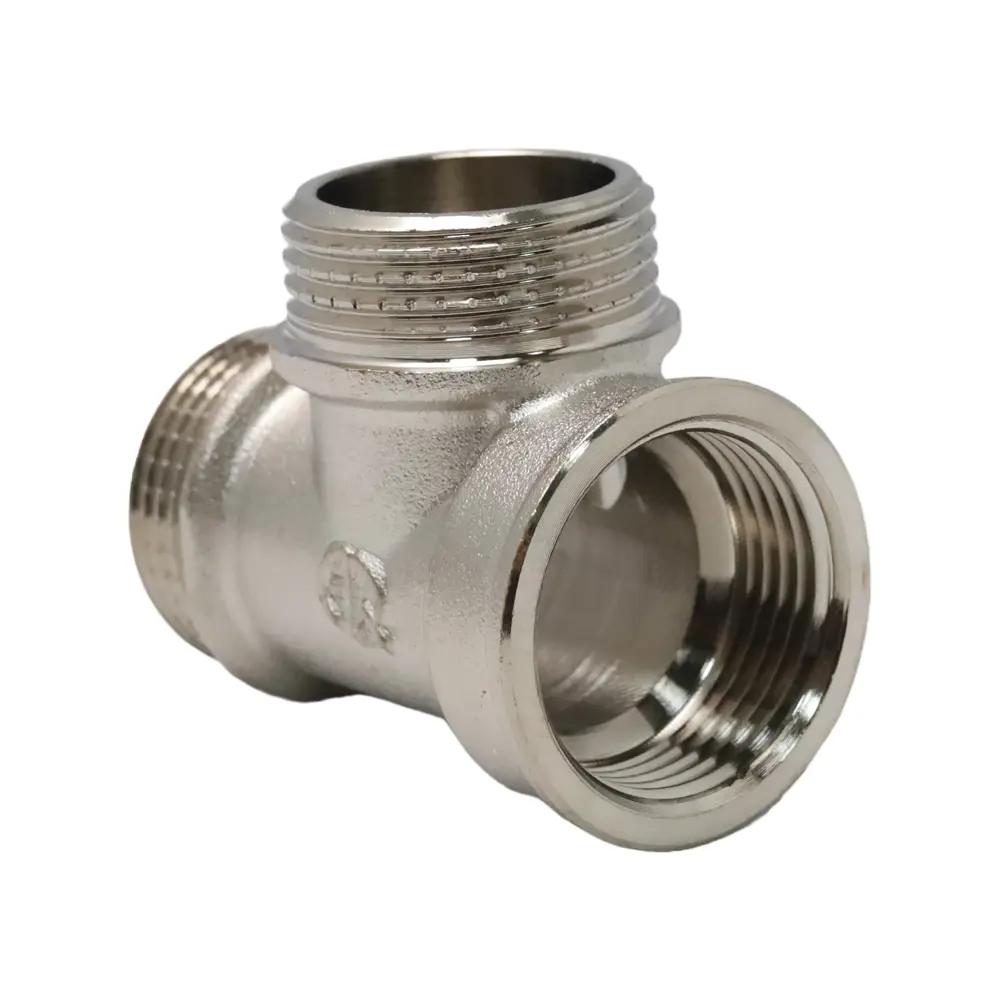 Фото 5 Тройник Aqualink 3/4"x3/4"x3/4" ВР-НР латунь 4 шт k18535 Фото 5 Тройник Aqualink 3/4"x3/4"x3/4" ВР-НР латунь 4 шт k18535