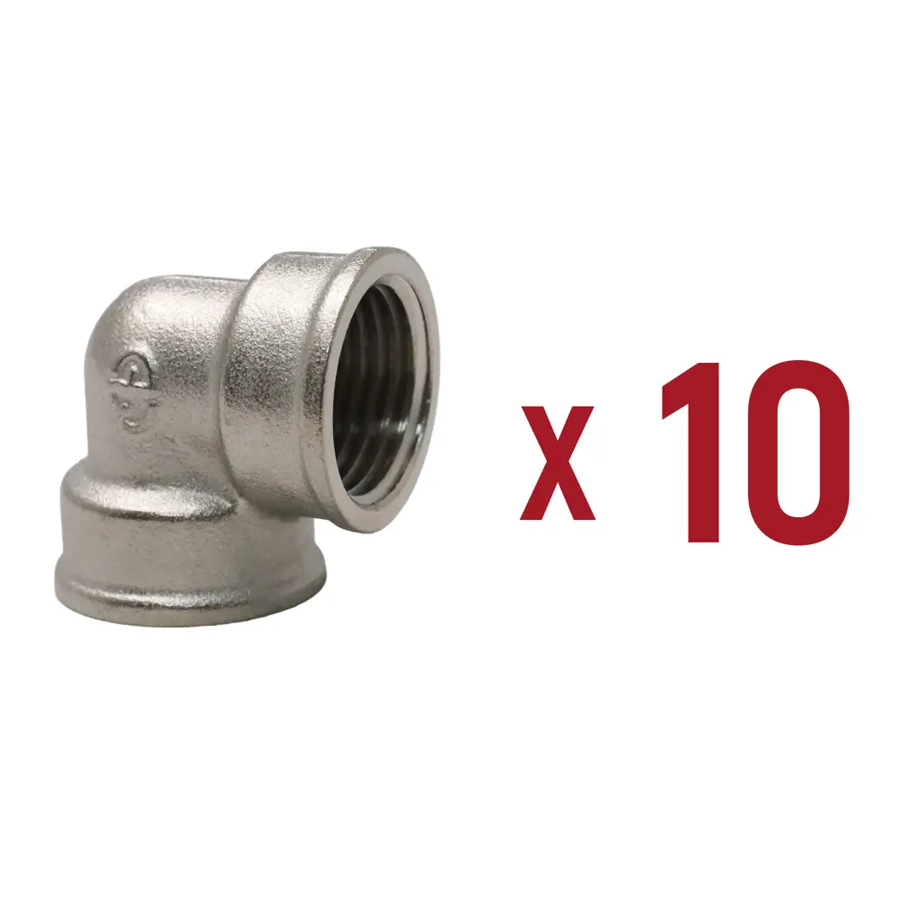 Фото Угол 90° Aqualink 1/2"x1/2" ВР латунь 10 шт k18711 Фото Угол 90° Aqualink 1/2"x1/2" ВР латунь 10 шт k18711