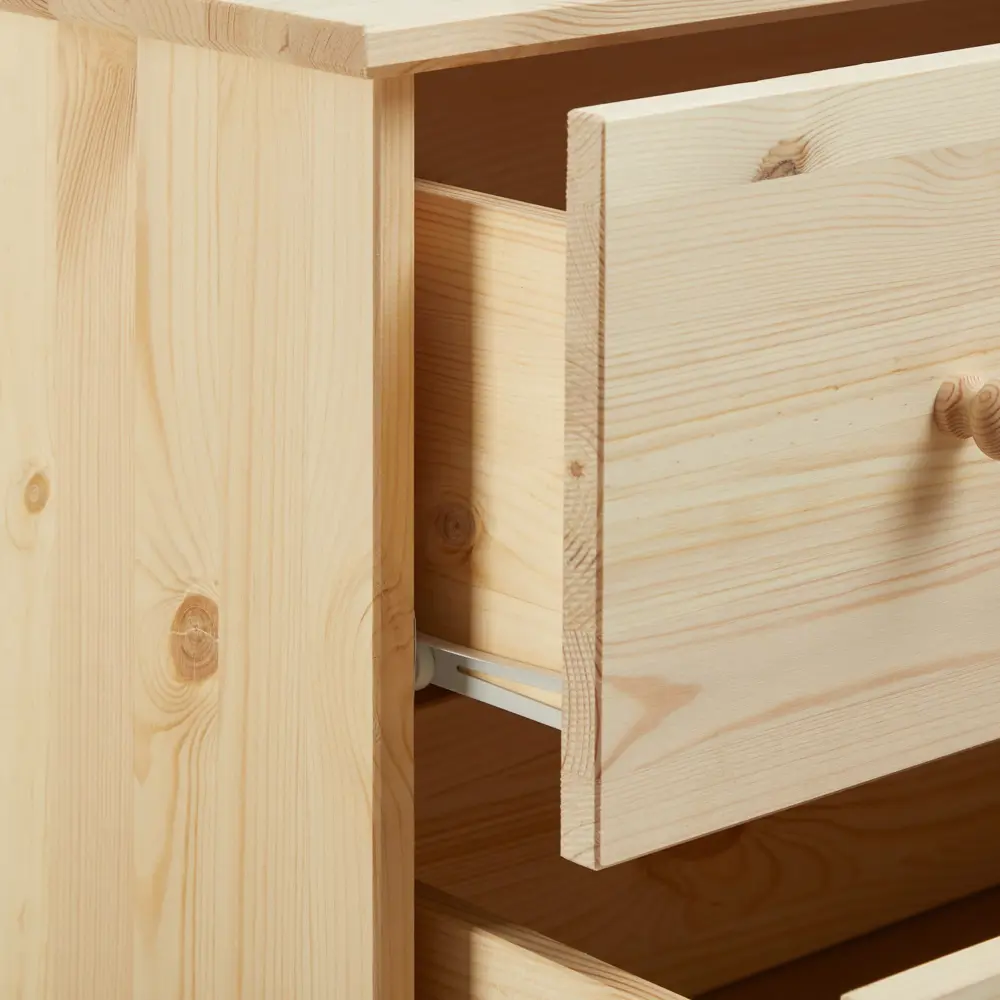 Фото 5 Комод Клик мебель Аура 6 ящиков 151x40x92 см ЛДСП цвет дерево Фото 5 Комод Клик мебель Аура 6 ящиков 151x40x92 см ЛДСП цвет дерево