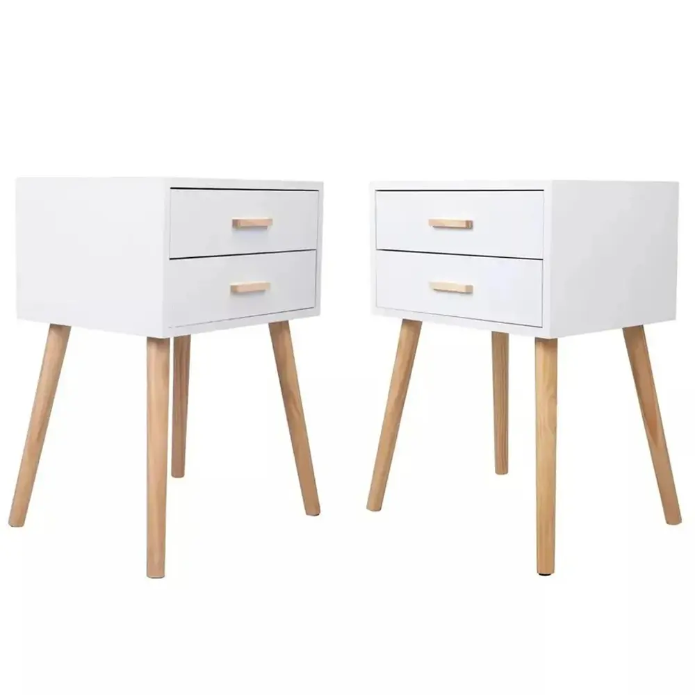 Фото 6 Тумба с выдвижными ящиками Homium Cozy 43x53x35 см МДФ цвет белый Фото 6 Тумба с выдвижными ящиками Homium Cozy 43x53x35 см МДФ цвет белый