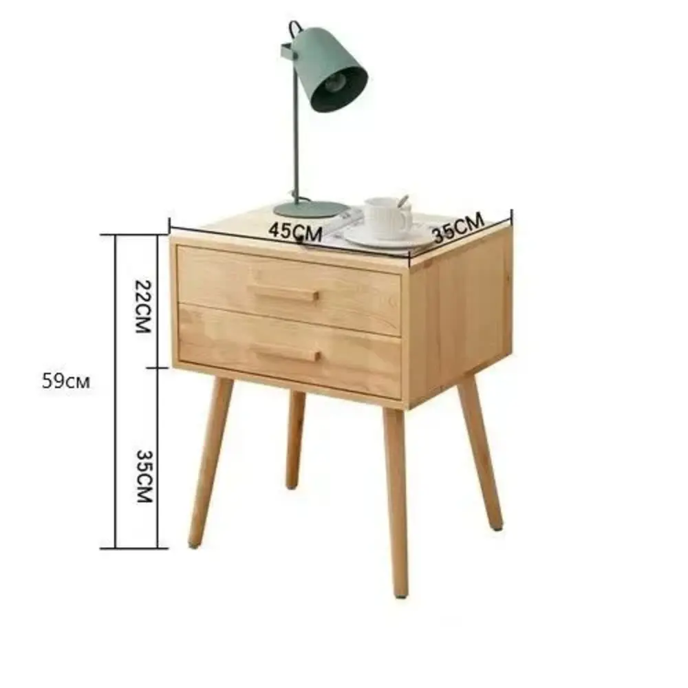 Фото 8 Тумба с выдвижными ящиками Homium Cozy 43x53x35 см МДФ цвет светлое дерево Фото 8 Тумба с выдвижными ящиками Homium Cozy 43x53x35 см МДФ цвет светлое дерево