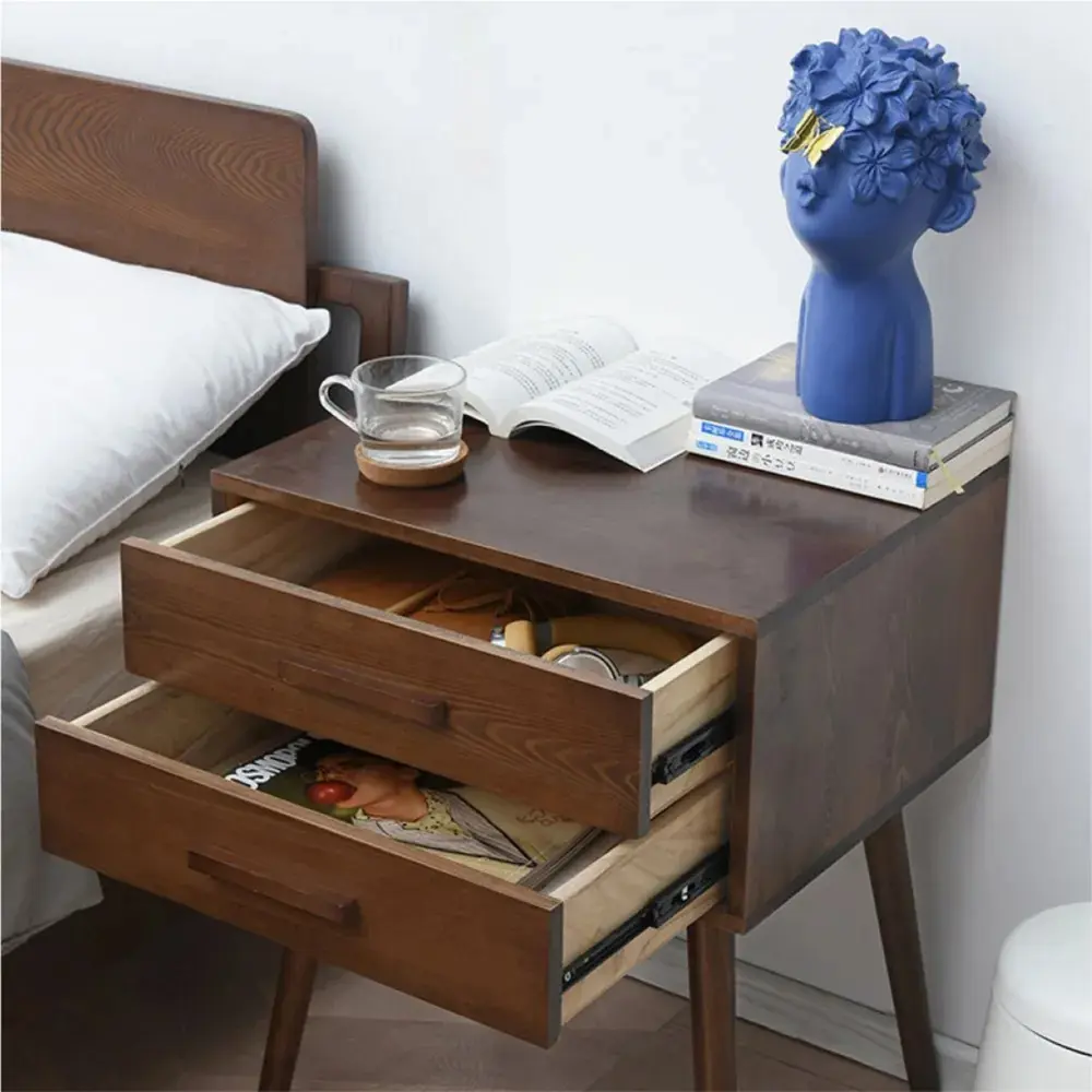 Фото 6 Тумба с выдвижными ящиками Homium Cozy 43x53x35 см МДФ цвет коричневый Фото 6 Тумба с выдвижными ящиками Homium Cozy 43x53x35 см МДФ цвет коричневый