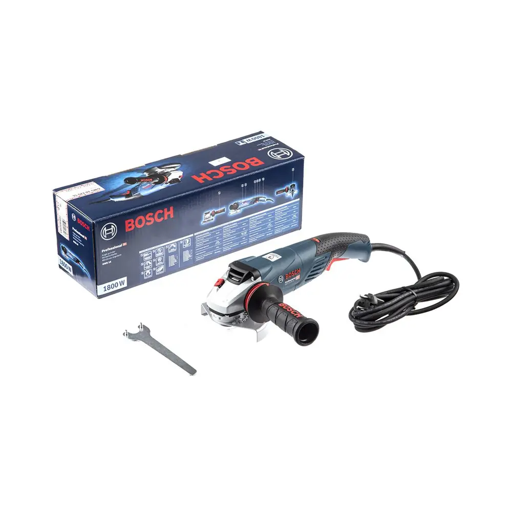 Фото 2 УШМ (болгарка) Bosch Professional GWS18-125 SL, 1800 Вт 125 мм Фото 2 УШМ (болгарка) Bosch Professional GWS18-125 SL, 1800 Вт 125 мм