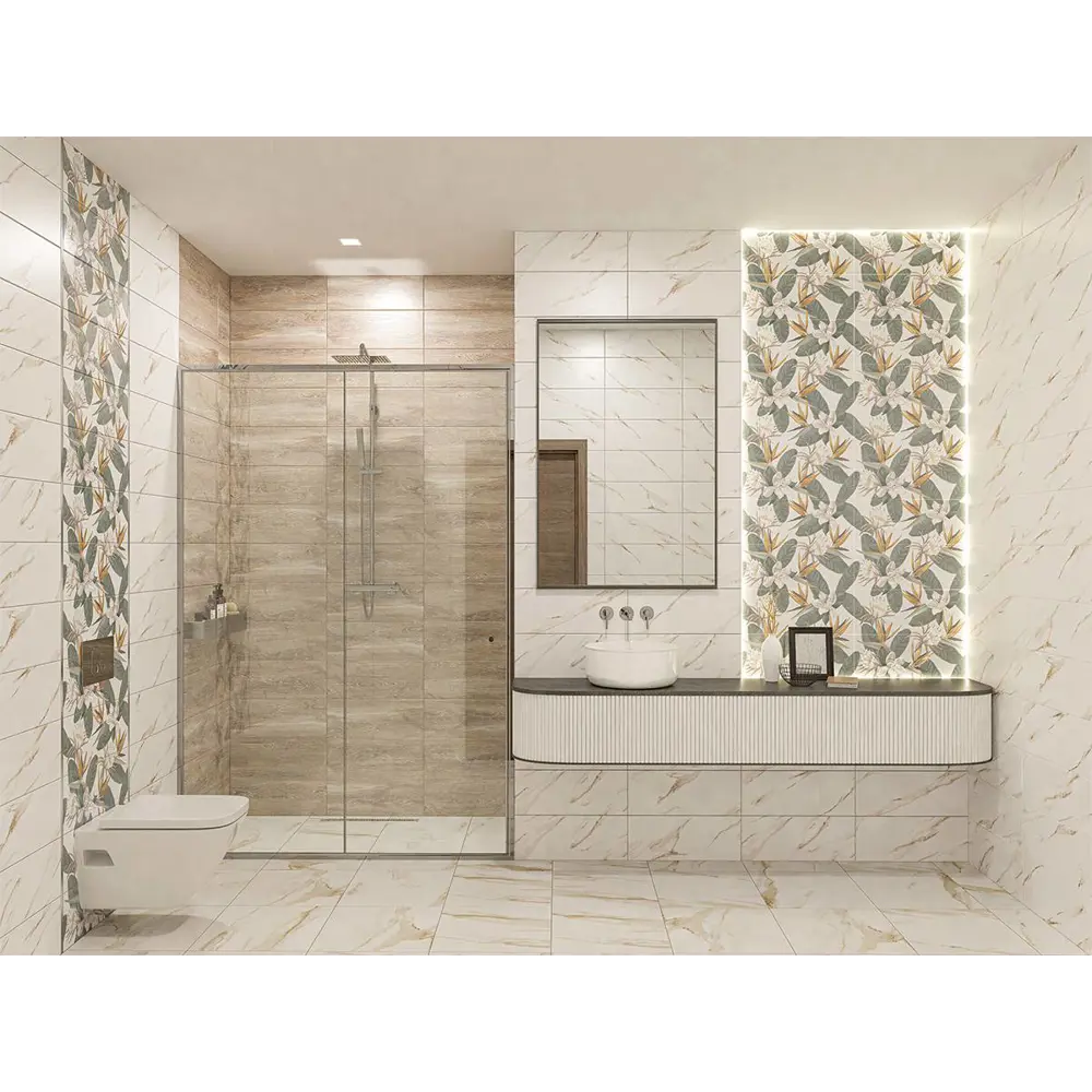 Фото 3 Керамическая плитка Azori 509571101 20.1x50.5см 1.52 м² цвет светло-коричневый, цена за упаковку Фото 3 Керамическая плитка Azori 509571101 20.1x50.5см 1.52 м² цвет светло-коричневый, цена за упаковку