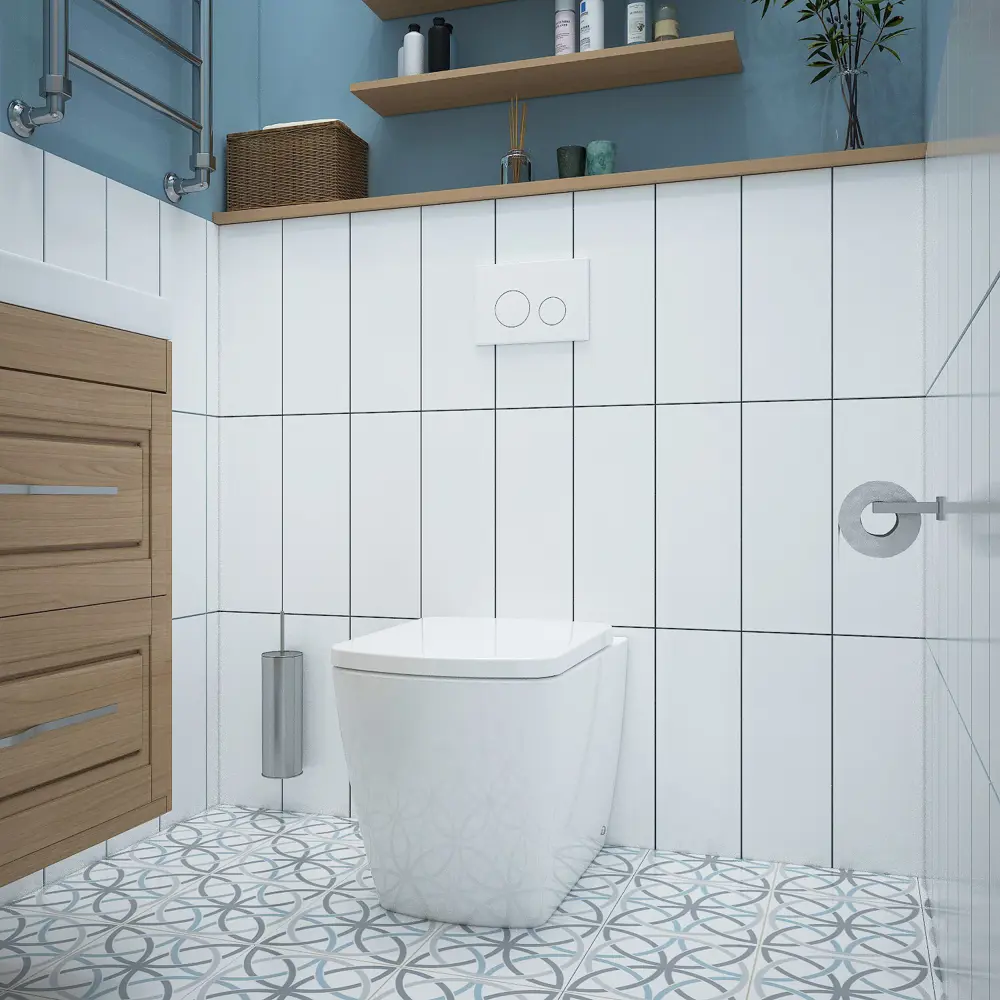 Фото 6 Комплект инсталляции Lavinia Boho Aveo 87551085 с клавишей смыва цвет белый Фото 6 Комплект инсталляции Lavinia Boho Aveo 87551085 с клавишей смыва цвет белый