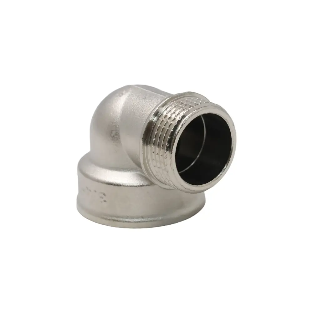 Фото 2 Угол переходной 90° Aqualink 3/4"x 1" ВР-НР латунь 6 шт