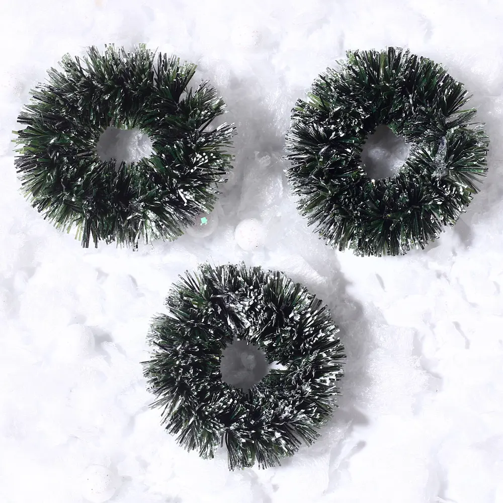 Фото Декоративный предмет Зимнее волшебство 9563495 ø 3 см с декором3 шт