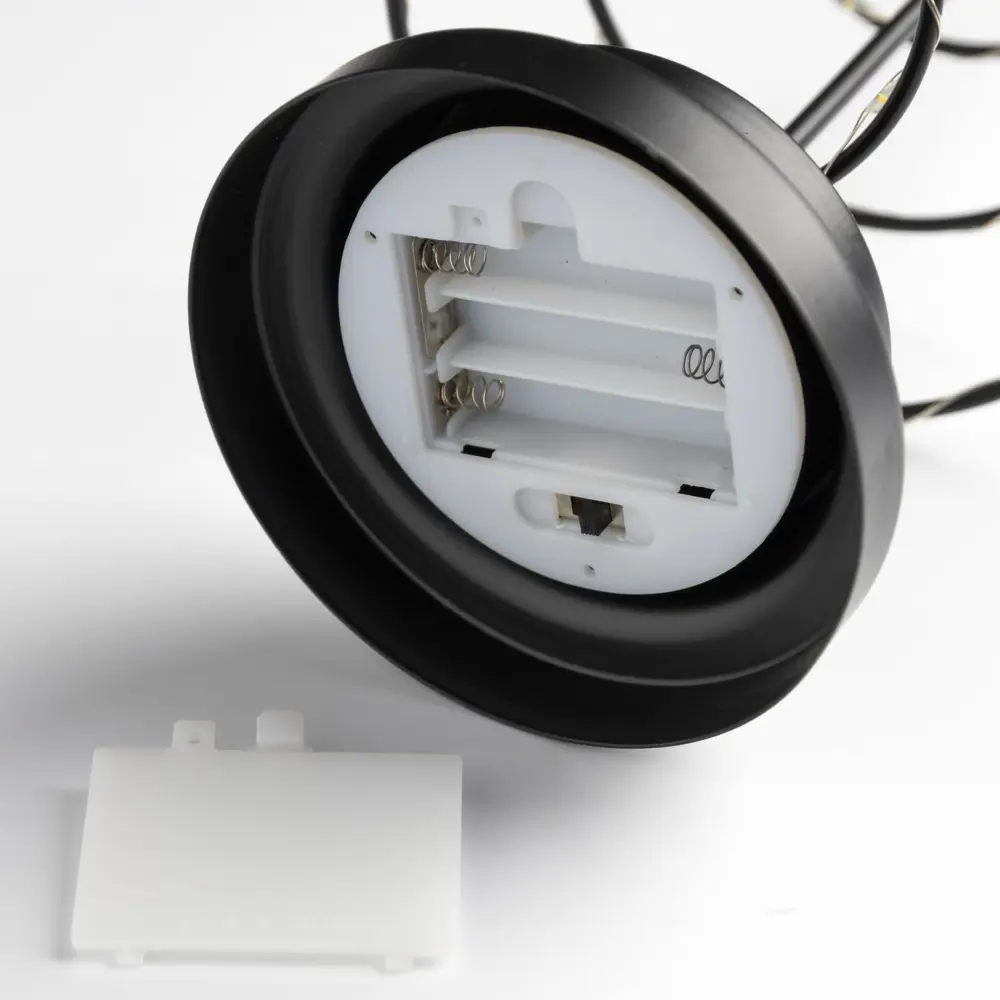 Фото 3 Светящаяся электрическая фигура Ёлка чёрная для дома Luazon lighting h 15 см разноцветный Фото 3 Светящаяся электрическая фигура Ёлка чёрная для дома Luazon lighting h 15 см разноцветный