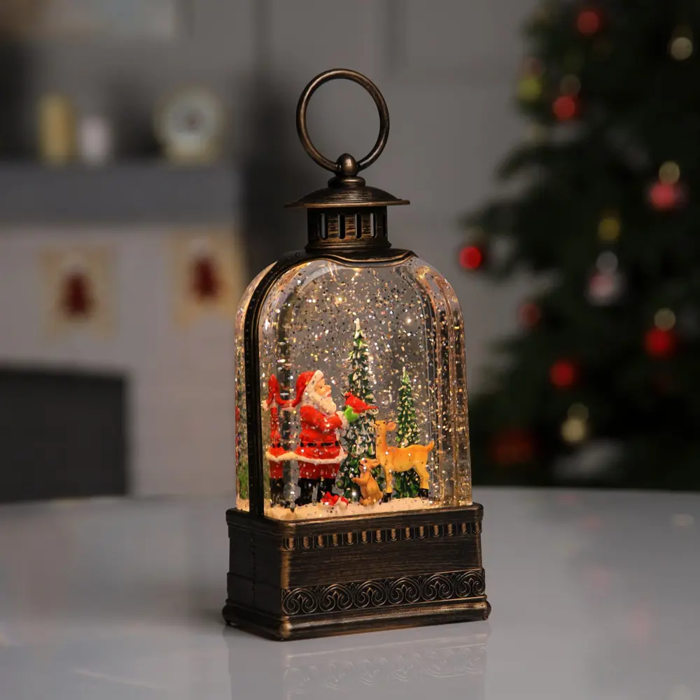 Фото Светящаяся электрическая фигура Фонарь с дедом морозом для дома Luazon lighting h 6 см разноцветный Фото Светящаяся электрическая фигура Фонарь с дедом морозом для дома Luazon lighting h 6 см разноцветный