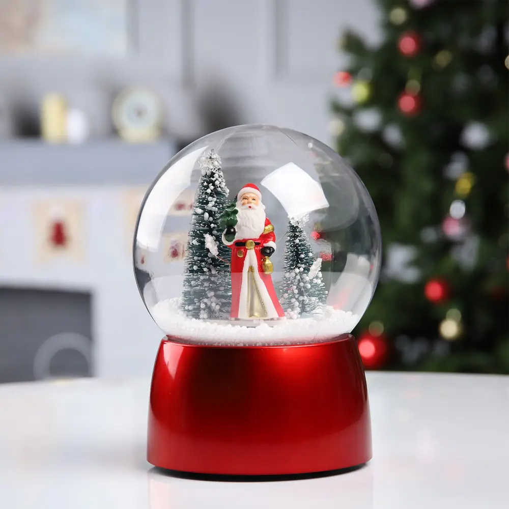 Фото 2 Светящаяся электрическая фигура Шар с дедом морозом для дома Luazon lighting h 14.5 см разноцветный Фото 2 Светящаяся электрическая фигура Шар с дедом морозом для дома Luazon lighting h 14.5 см разноцветный