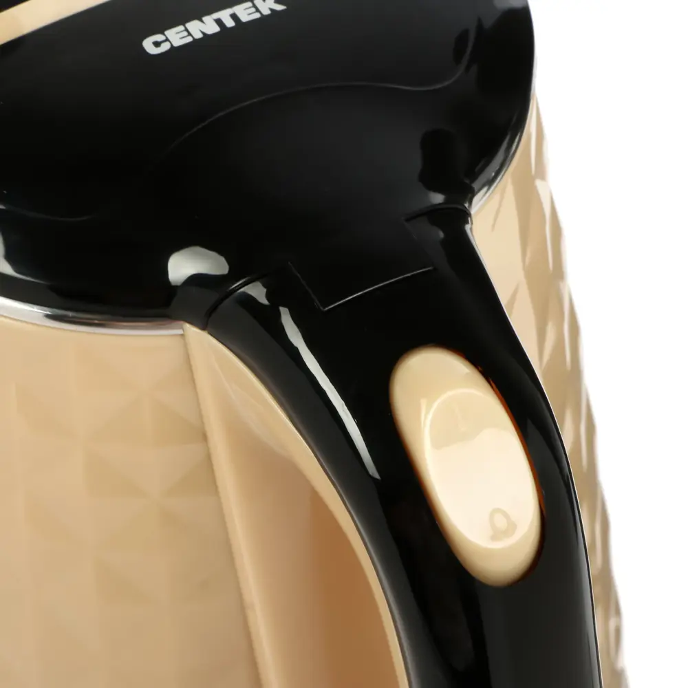 Фото 3 Электрический чайник Centek 9272717 1.8 л металл цвет бежевый