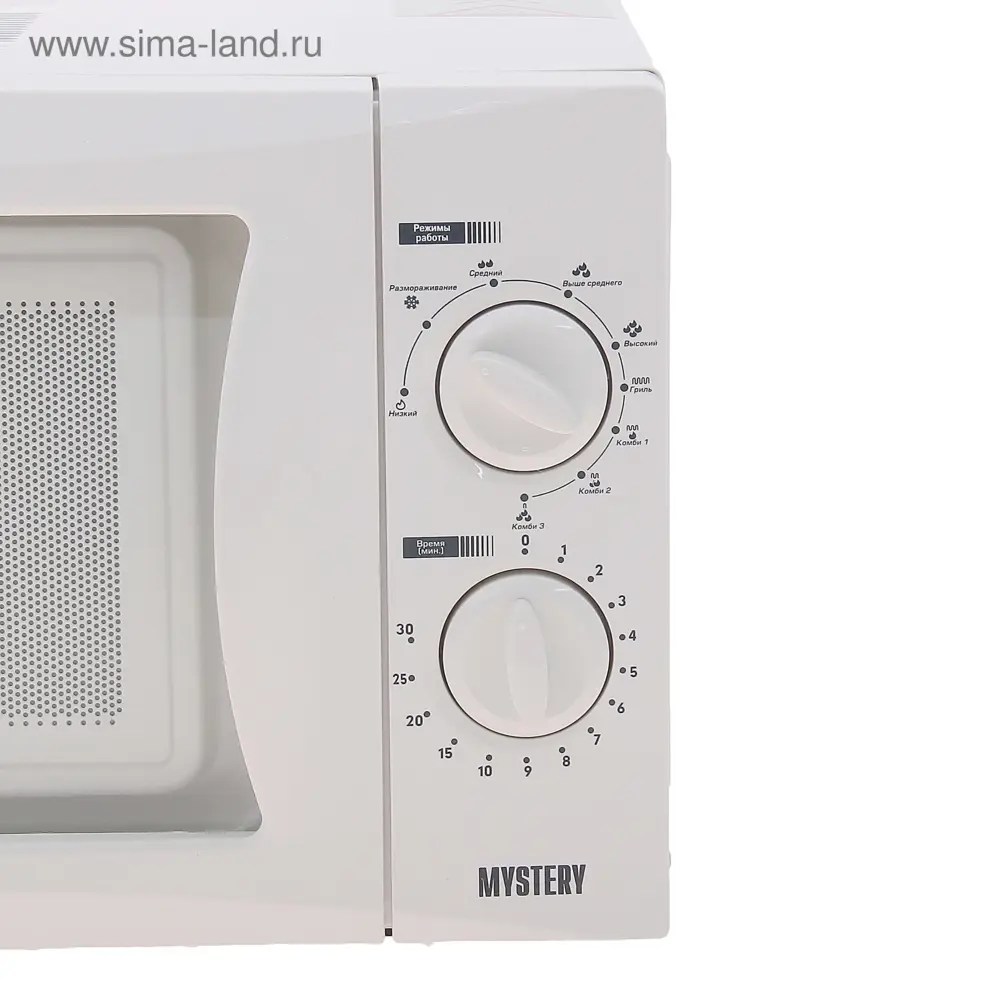 Фото 3 Отдельностоящая микроволновая печь Mystery MMW-2009G 20 л 35.2x28.2x48.6 см цвет белый Фото 3 Отдельностоящая микроволновая печь Mystery MMW-2009G 20 л 35.2x28.2x48.6 см цвет белый
