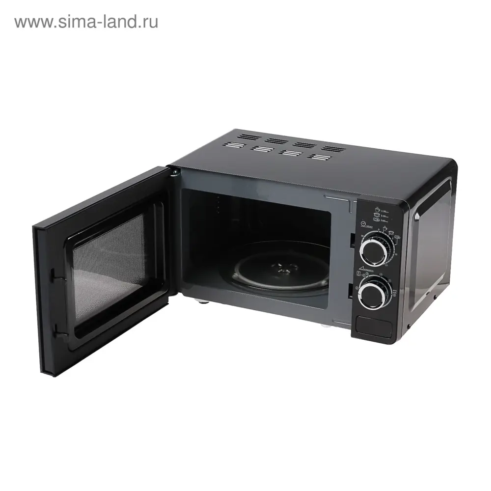 Фото 2 Отдельностоящая микроволновая печь Optima MO-2110B 20 л 35x28x47 см цвет черный Фото 2 Отдельностоящая микроволновая печь Optima MO-2110B 20 л 35x28x47 см цвет черный