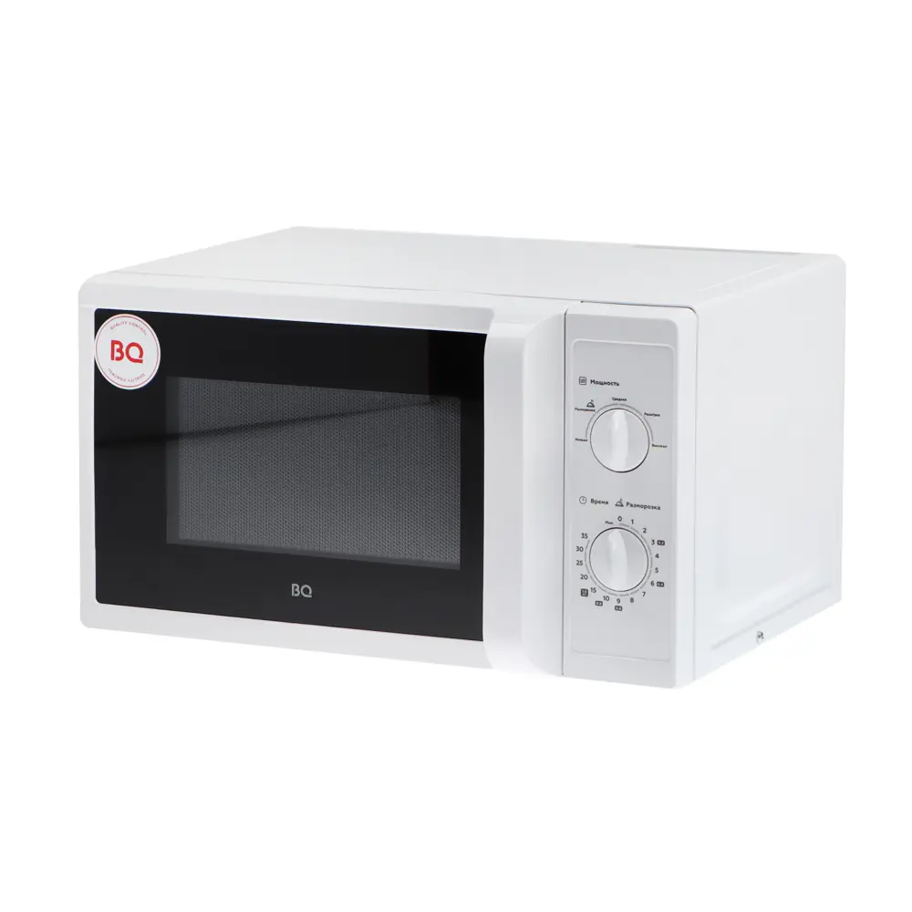 Фото Отдельностоящая микроволновая печь Bq MWO-20030WS 20 л 28.1x35x45.5 см цвет белый Фото Отдельностоящая микроволновая печь Bq MWO-20030WS 20 л 28.1x35x45.5 см цвет белый