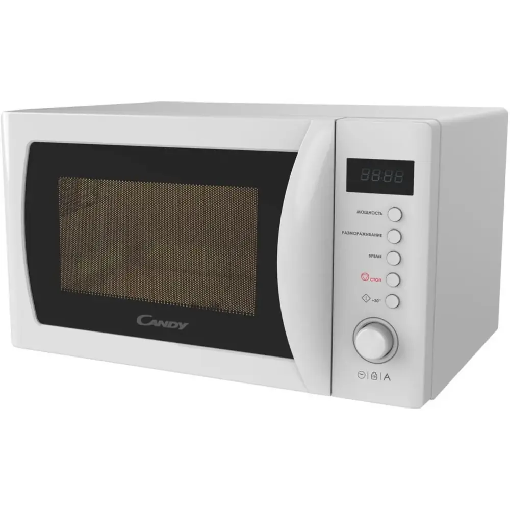 Фото 2 Отдельностоящая микроволновая печь Candy CMWA20SDLW-07 20 л 37x28x48 см цвет белый Фото 2 Отдельностоящая микроволновая печь Candy CMWA20SDLW-07 20 л 37x28x48 см цвет белый