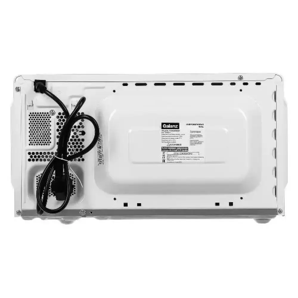 Фото 4 Отдельностоящая микроволновая печь Galanz MOS-2008MW 20 л 28x35x48 см цвет белый Фото 4 Отдельностоящая микроволновая печь Galanz MOS-2008MW 20 л 28x35x48 см цвет белый