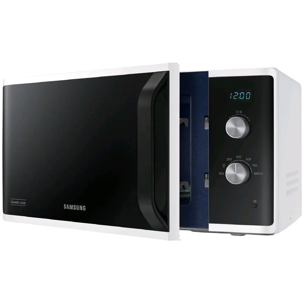 Фото 3 Отдельностоящая микроволновая печь Samsung MS23K3614AW/BW 23 л 35x28x48 см цвет белый Фото 3 Отдельностоящая микроволновая печь Samsung MS23K3614AW/BW 23 л 35x28x48 см цвет белый