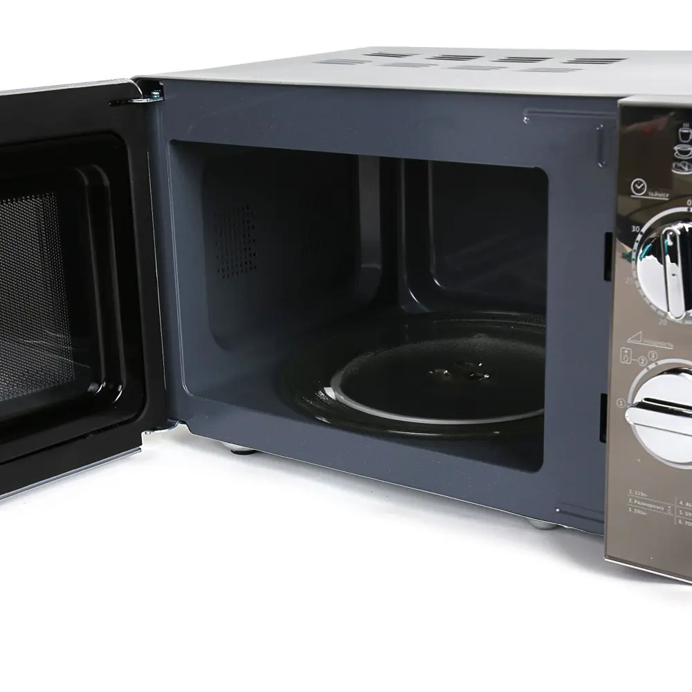 Фото 3 Отдельностоящая микроволновая печь Willmark WMO-202MHS 20 л 37x28x47 см цвет серый Фото 3 Отдельностоящая микроволновая печь Willmark WMO-202MHS 20 л 37x28x47 см цвет серый